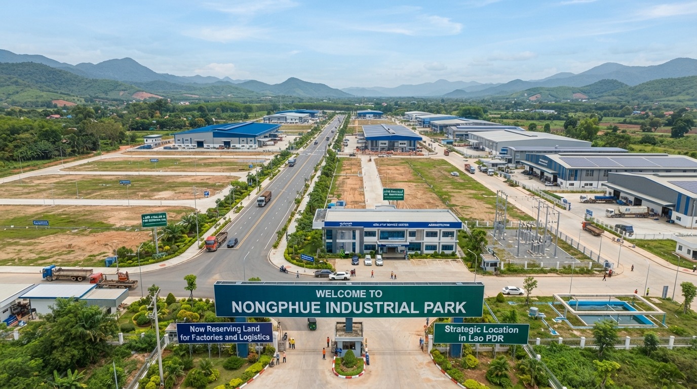 ຍິນດີຕ້ອນຮັບສູ່ ນິຄົມອຸດສາຫະກຳ ໜອງຜື
